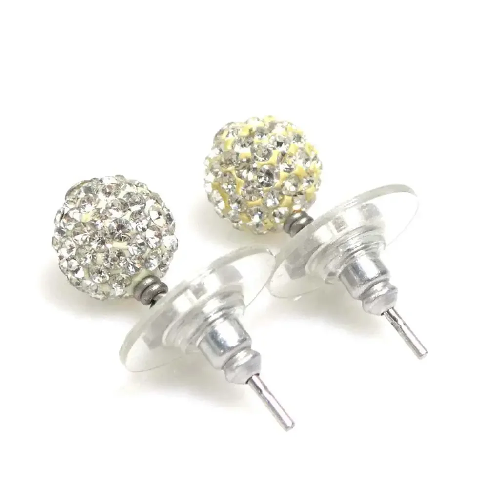 Chanel Rhinestone Earrings Metal And #246981C64B